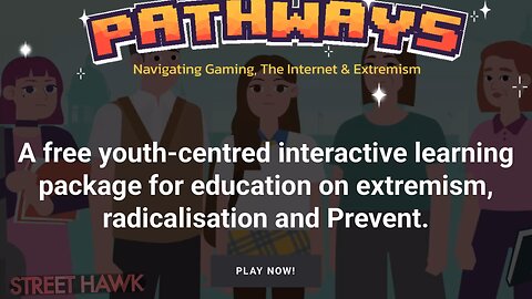 I play ‘Pathways’ the UK government backed online computer game to teach us to be good people