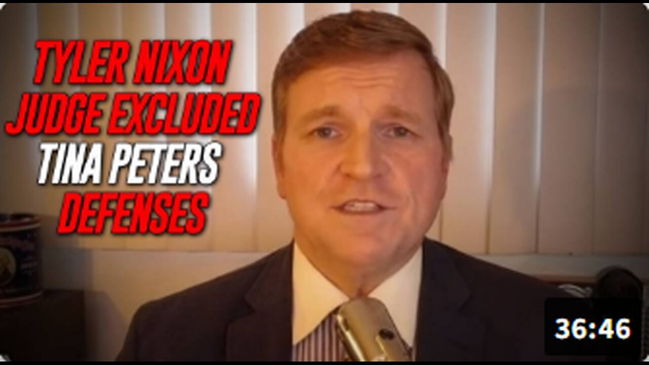 Counselor-At-Law, Tyler Nixon, Exposes The Judicial Criminal Conduct In Tina Peters' Appeals Case