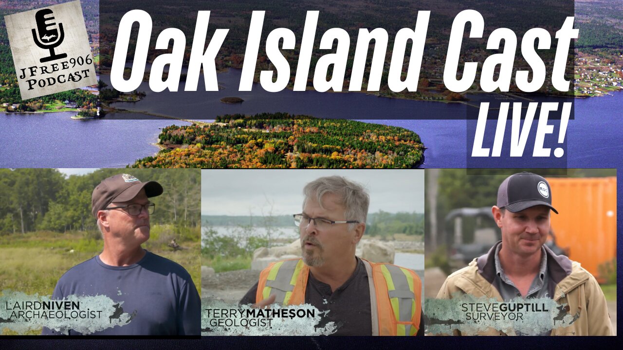 Members Of The Curse Of Oak Island Cast - LIVE!
