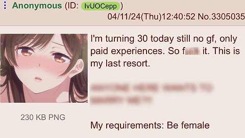 Anon's Desperate Try to Get a Girlfriend | 4Chan Greentext Stories