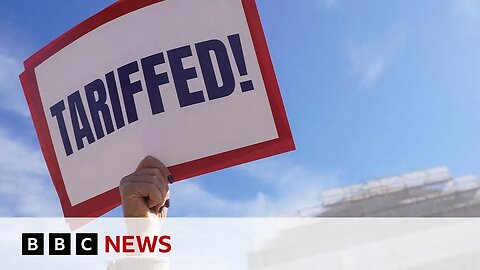 Donald Trump's tariffs questioned in high stakes Supreme Court hearing | BBC News