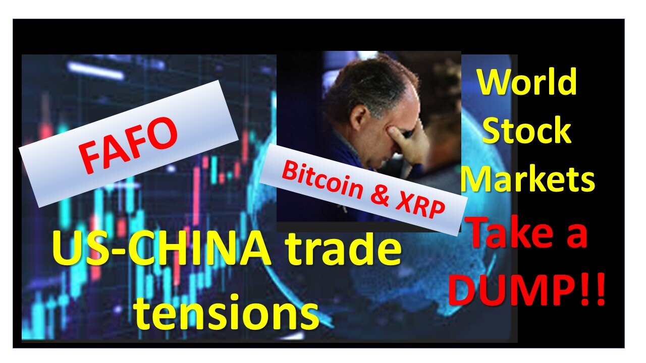 World Markets & Bitcoin & XRP Take a DUMP!!