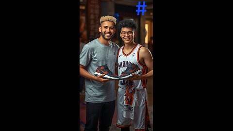 Devin Booker & viral 'China Book' meet in Macau