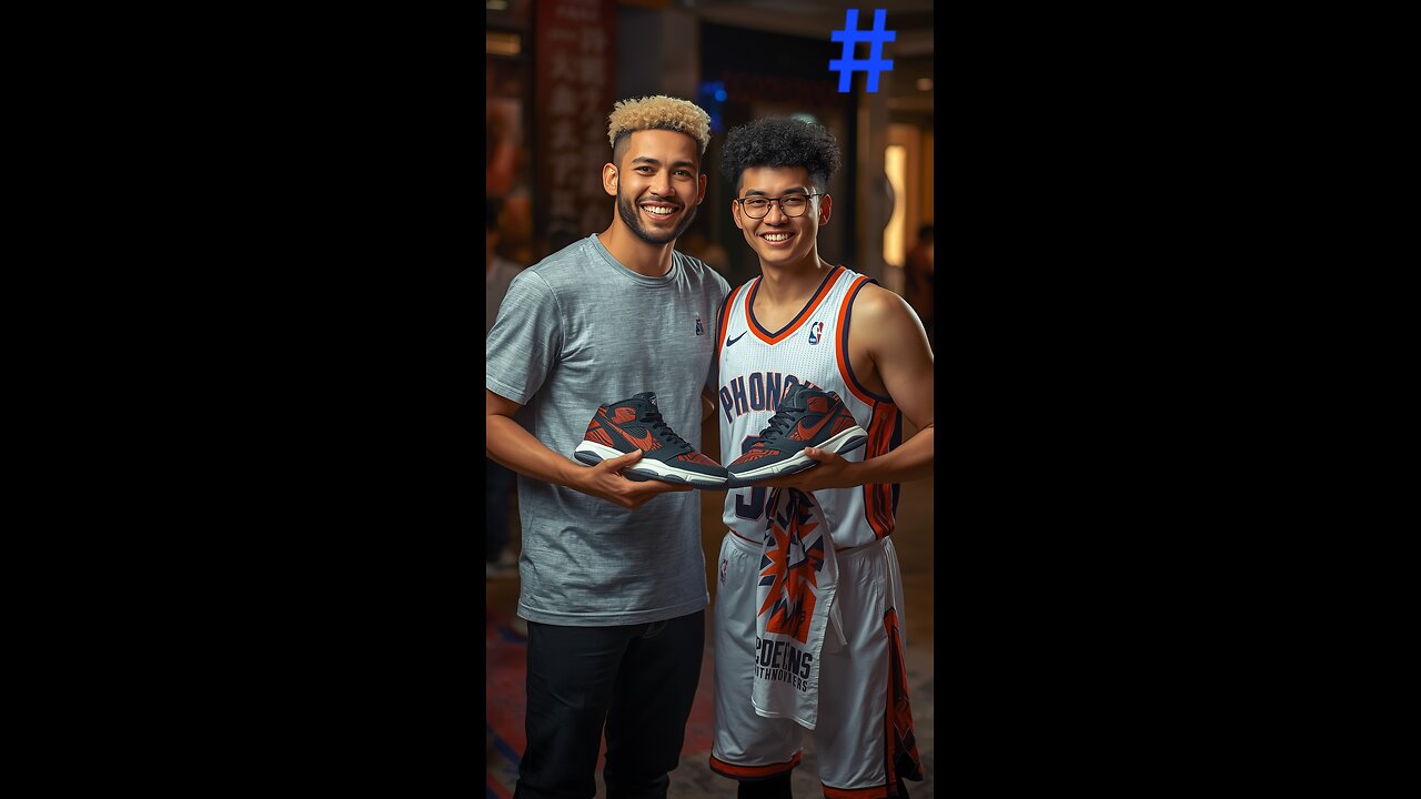 Devin Booker & viral 'China Book' meet in Macau