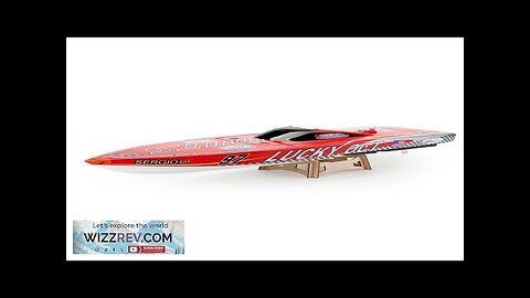 TFL 1126 880mm Lucky OCT 2.4G 120A ESC Brushless RC Boat w/ Review