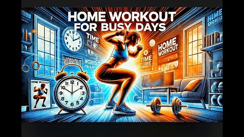 Busy Days? SWEATY 20 Minute Home Workout Solution!