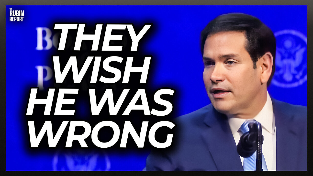 Crowd Gets Eerily Silent as Rubio Tells Global Elites the Ugly Truth