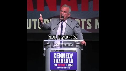 RFK Jr. Exposes BlackRock’s Chronic Disease-Related Money Laundering Scheme