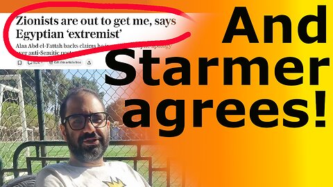 Abd el Fattah - Zionists are out to get me