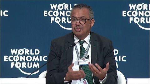 WHO Director-General bursts into laughter when asked about the next "pandemic" at the WEF