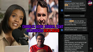Candace Owens RELEASES text messages Charlie Kirk ABANDONING Israel