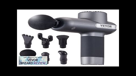 VEVOR Massage Gun Deep Tissue Percussion Muscle Massager for Athletes Review