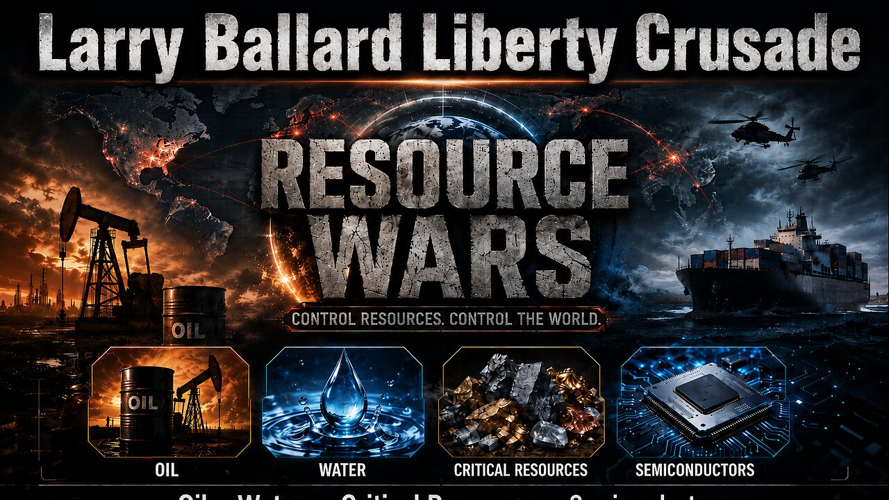 Resource Wars: Next moves triggered by Resource Wars of Oil, Water, Critical Minerals and Tech.