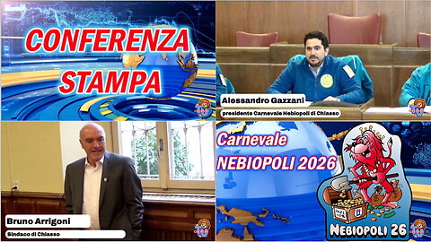 Conferenza Stampa - Carnevale Nebiopoli 2026