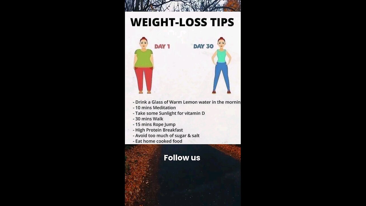 Weight loss tips