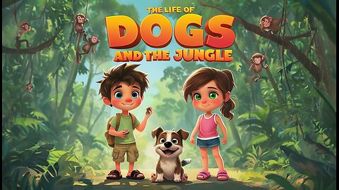 "Jungle Adventures: A Dog and a Child's Unbreakable Bond"