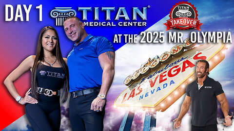 Part 1 #TitanMedical 2025 Las Vegas Mr. Olympia Fitness Expo Trip Documentary featuring Mike O'Hearn