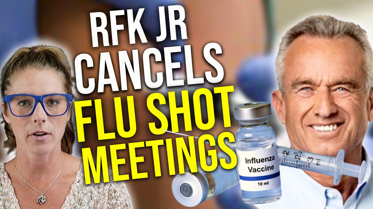 RFK Jr cancels flu vax meetings || Dr. David Brownstein