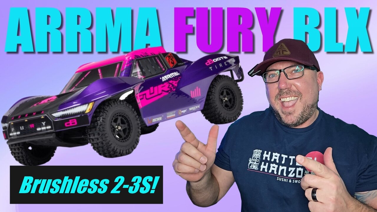 Arrma Fury BLX 2223S DSC - The 2WD RTR Short Course Truck That's PERFORMS!!!