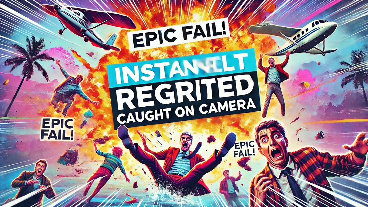 Epic Fails & Instant Regret Caught on Camera