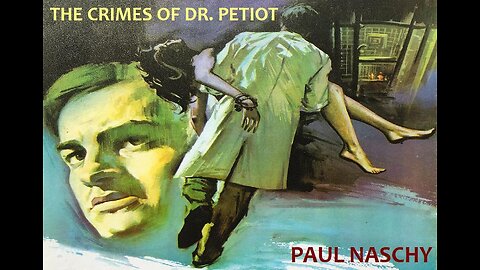 Paul Naschy THE CRIMES OF DR. PETIOT 1973 Crazed Doctor is a Serial Killer RARE FULL MOVIE Enhanced VHS