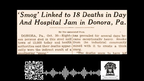 #OnThisDay October 30, 1948: Death Fog
