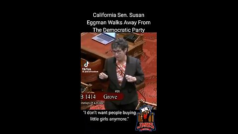 California Senator Says She Is Done & Is Walking Away From The Democratic Party