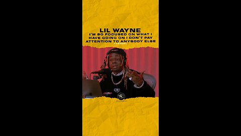 @liltunechi I’m so focused on what I have going on I don’t pay attention to anybody else