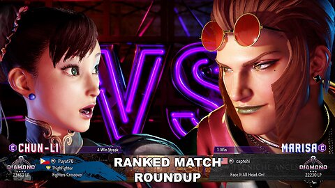 Kuya Kalbo SF6 Ranked Match Roundup. Chun Li 4 star Diamond Rank [Hori Fight Stick]