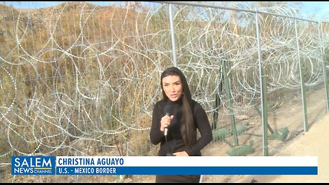 Texas National Guard Troopers Install Razor Wire Barriers To Block Illegals From Crossing Border