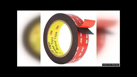 Double Sided Tape Heavy Duty, Adhesive Mounting Tape Waterproof, Review