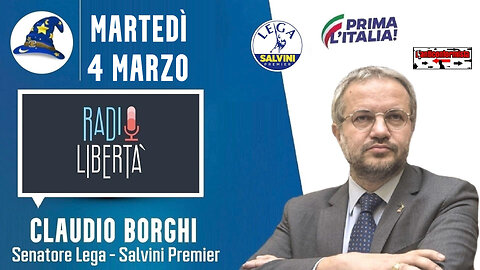 🔴 82ª Puntata della rubrica Scuola di Magia di Claudio Borghi su Radio Libertà (04.03.2025)