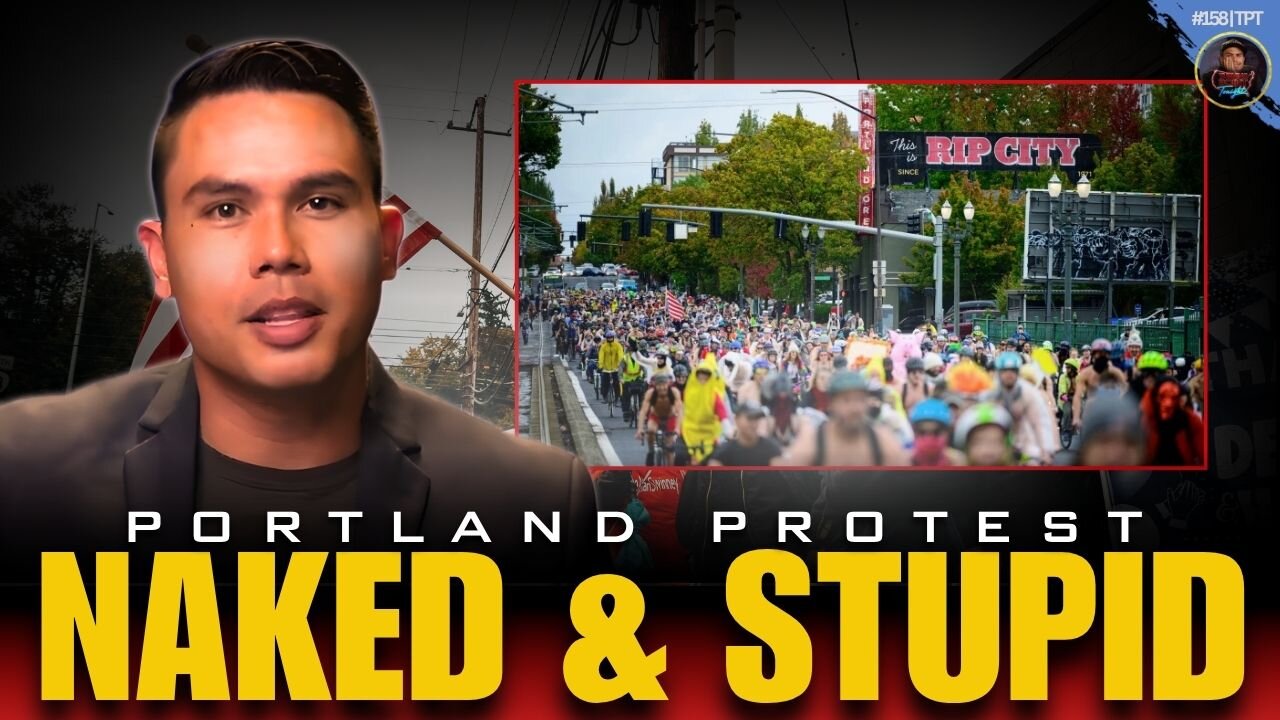 Protesting ICE in Portland, COMPLETELY NAKED