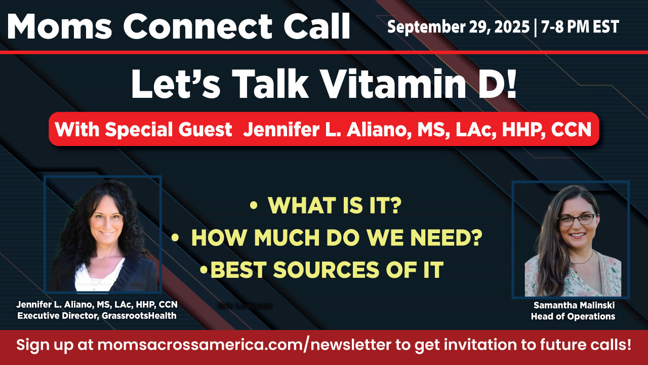 Moms Connect Call, September 29, 2025