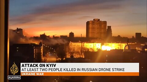 Russia Launched New Year Drone Attack On Kyiv