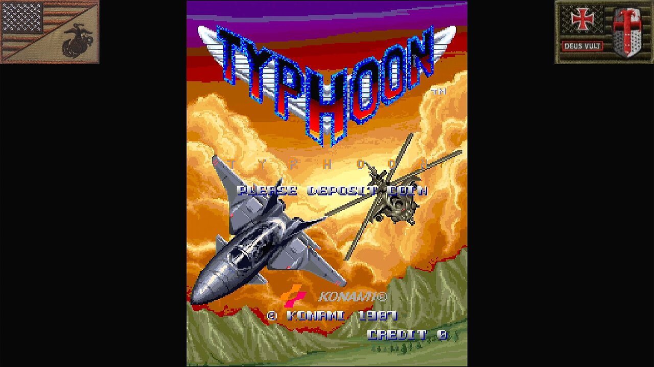 Typhoon (Arcade - Attract Mode) [EU Version of "エージャクス"]