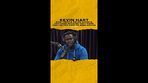 Most people never achieve anything because they think they’re too cool to seek advice