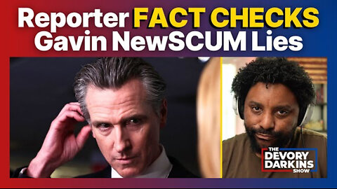 Gavin Newsom gets what he deserves after NBC Reporter FACT CHECKS His Lies