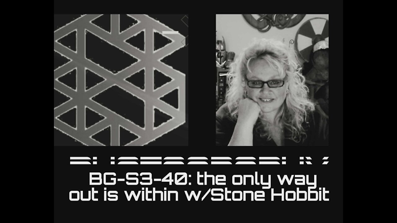 BG-S3-40: The only way out is within w/ Stone Hobbit