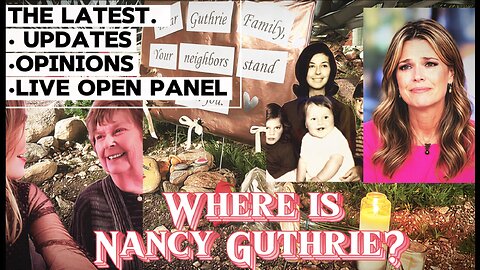 LIVE MAJOR UPDATES in #NancyGuthrie Case FBI blocked by PIMA County Sherriff?? NO suspects?