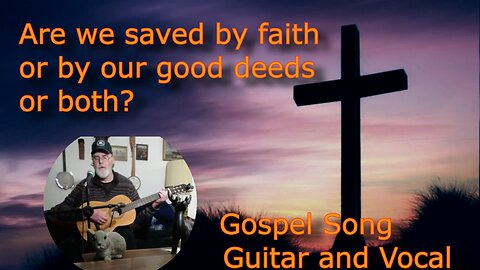 Nothing But The Blood Of Jesus (Gospel Song) Solo Acoustic Guitar in Open D Tuning and Vocal