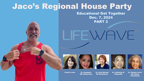 Lifewave speaking event power of the patch for professionals Clearwater Beach, FL. Part 2