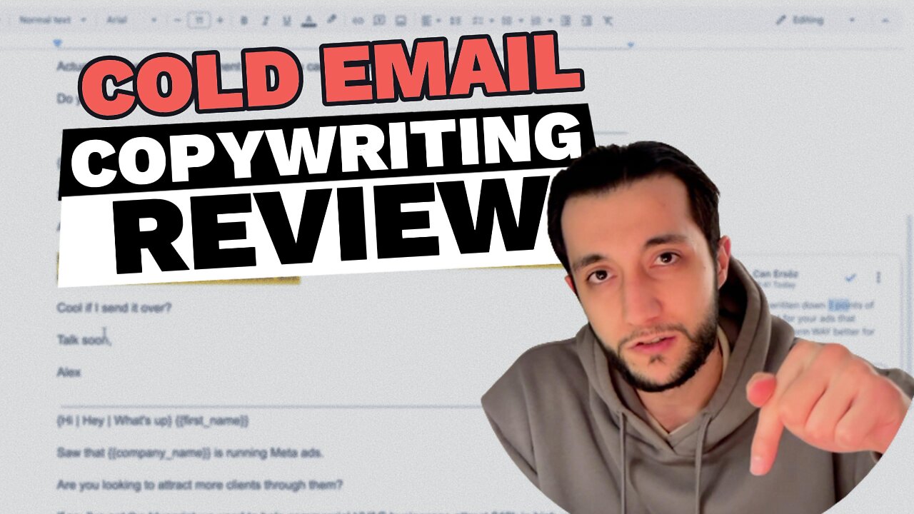 Watch me rewrite a cold email sequence in under 12 minutes