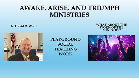 PLAYGROUND - SOCIAL - TEACHING - WORK