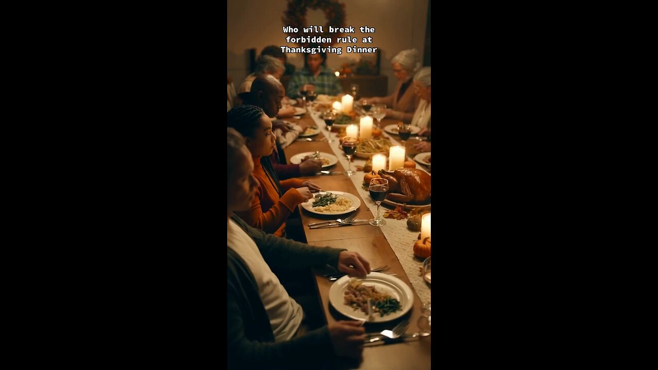 No politics at Thanksgiving dinner