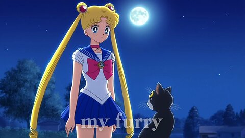 Sailormoon’s almost Lost Luna but Love conquered