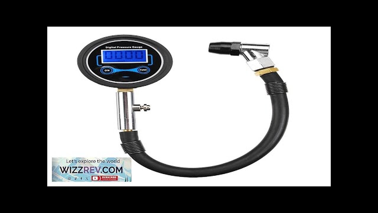 Car Motorcycle Van 0-200Psi Digital LCD Tyre Tire Air Pump Pressure Gauge Review