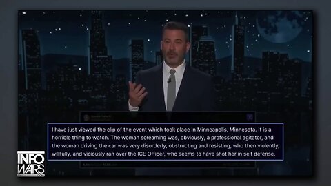 Jimmy Kimmel Rips on Trump while Likely Paid Protesters Go Wild on ICE!