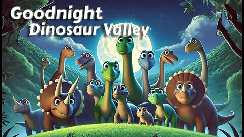 Goodnight Dinosaur Valley 🦖 THE IDEAL Cozy Bedtime Stories for Babies and Toddlers