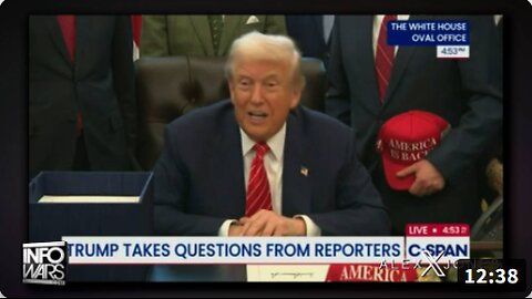 BREAKING VIDEO: "I Think It's Really Time For The Country To Get Onto Something Else, Now That Nothing Came Out About Me- Other Than That It Was A Conspiracy Against Me, Literally, By Epstein & Other People!"